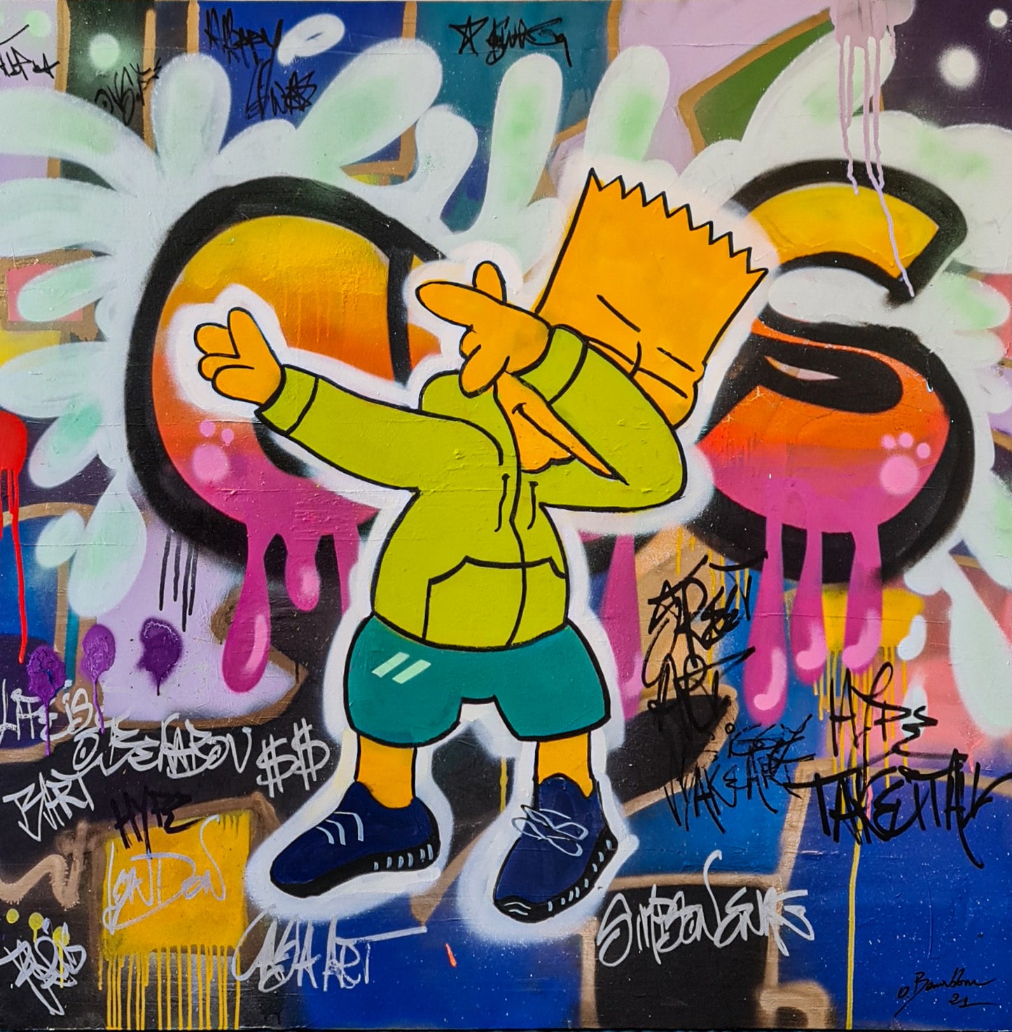 swag bart simpson